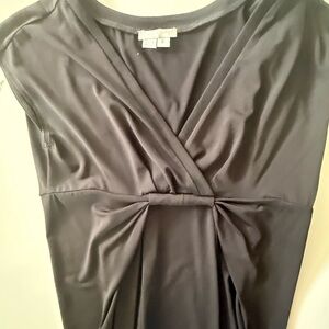 Elegant Black Sleeveless Dress